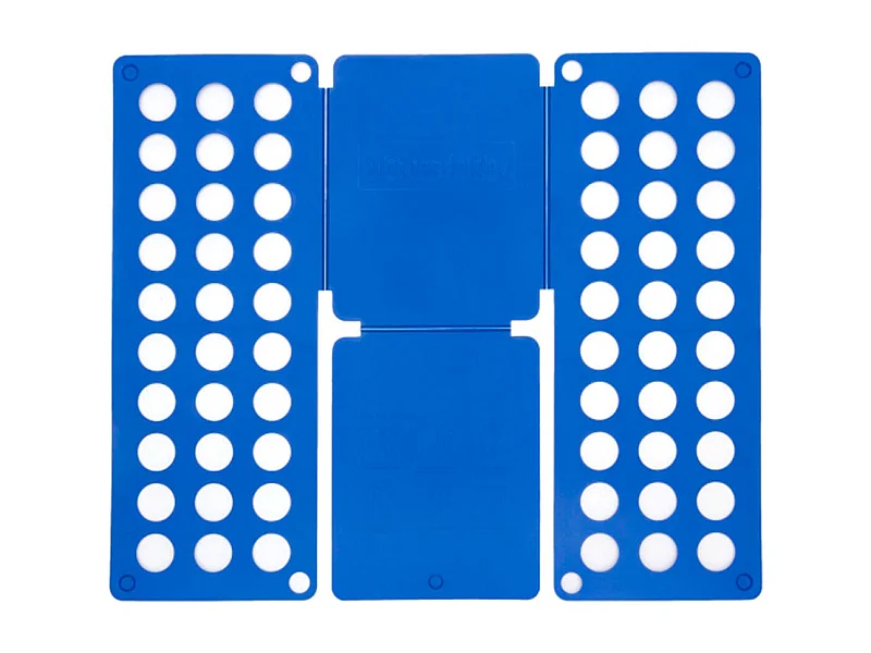 Doblador de ropa InnovaGoods plegable azul 1x59,1x23,5 cm