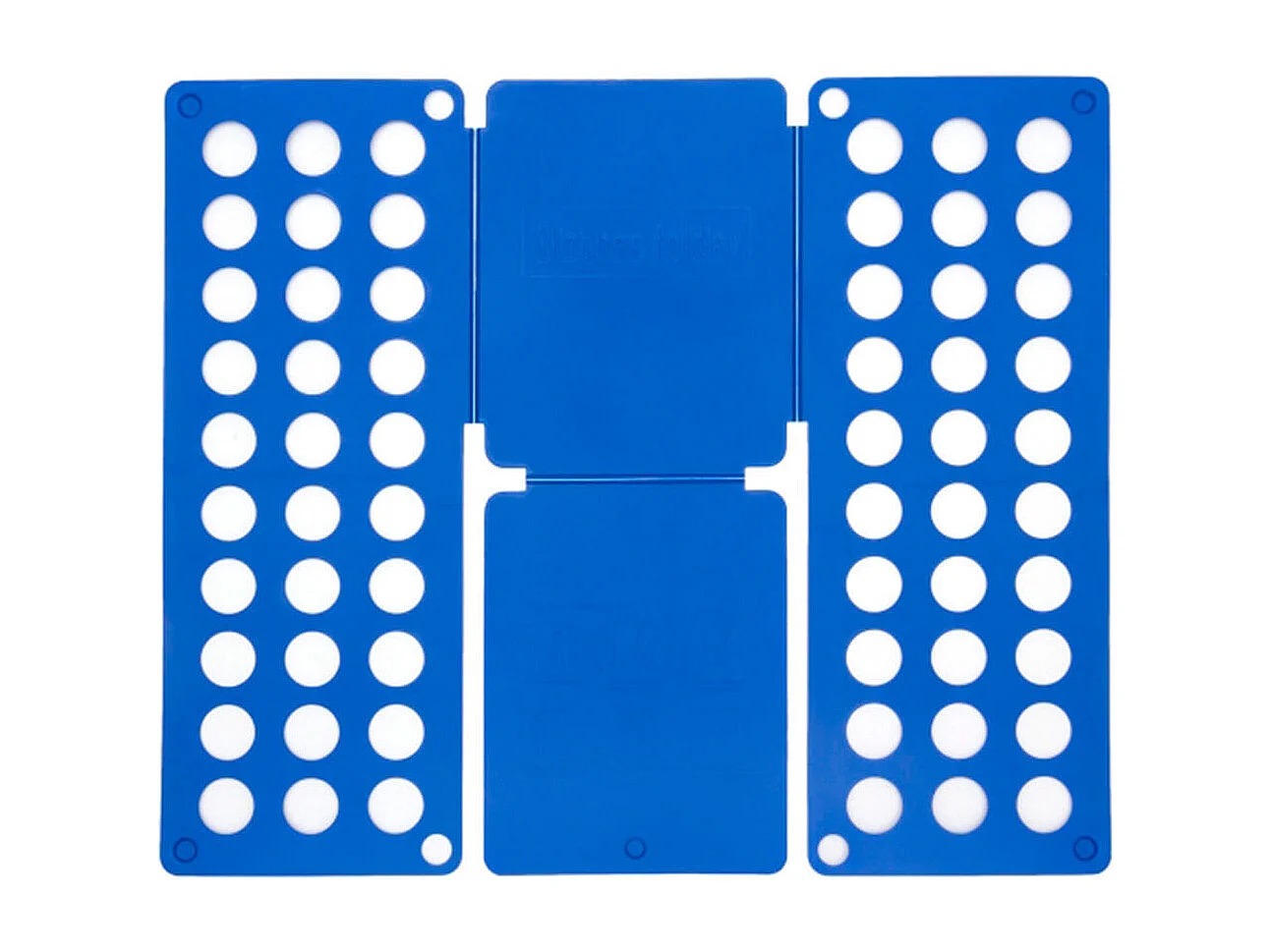 Doblador de ropa InnovaGoods plegable azul 1x59,1x23,5 cm