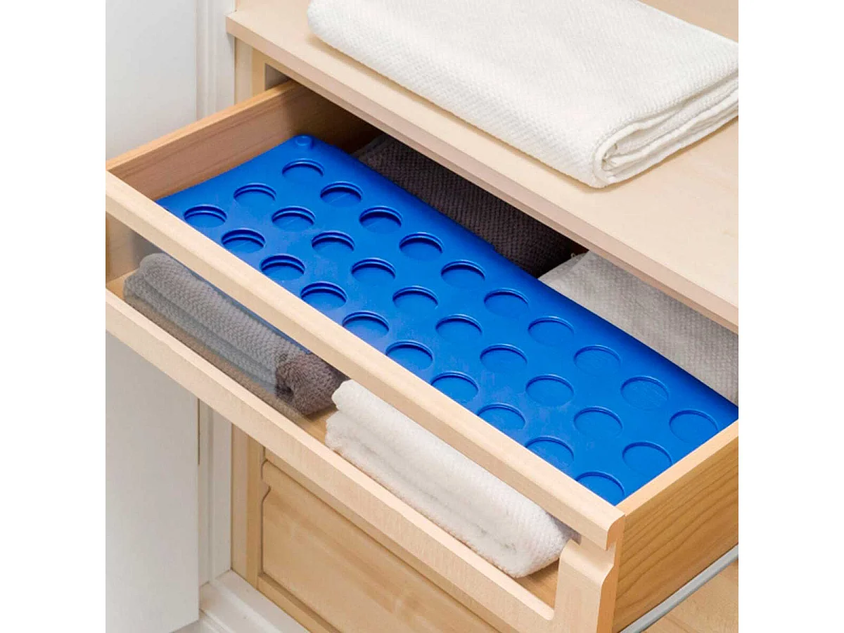 Doblador de ropa InnovaGoods plegable azul 1x59,1x23,5 cm