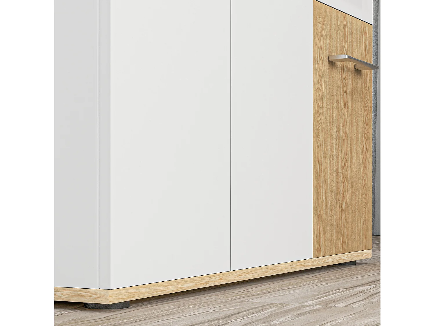 Aparador de salón blanco 90x30x75.5 cm HOMCOM