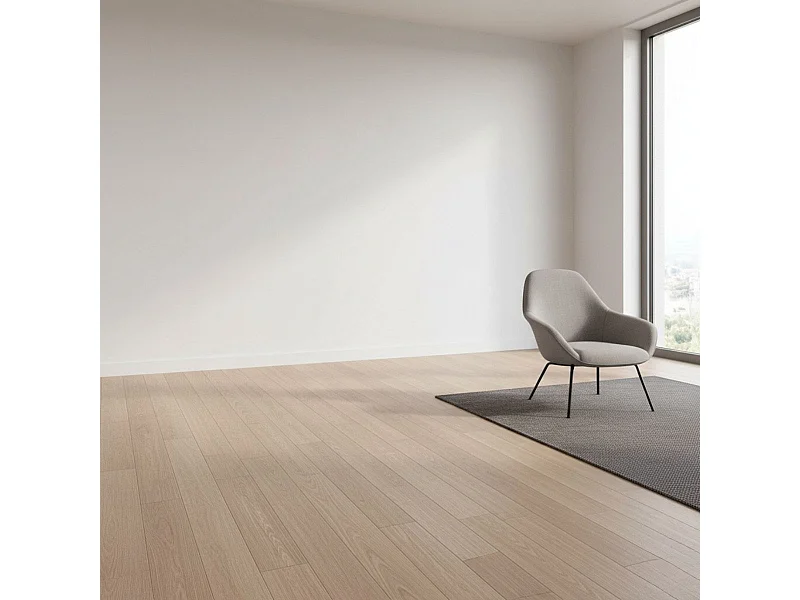 Pack de 24 lamas PVC autoadhesivas 3,34 m² natural 91,4x15,2 cm