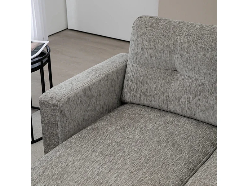 Sofá Chaise Longue Coimbra - Estilo Moderno e Conforto para Sua Sala de Estar