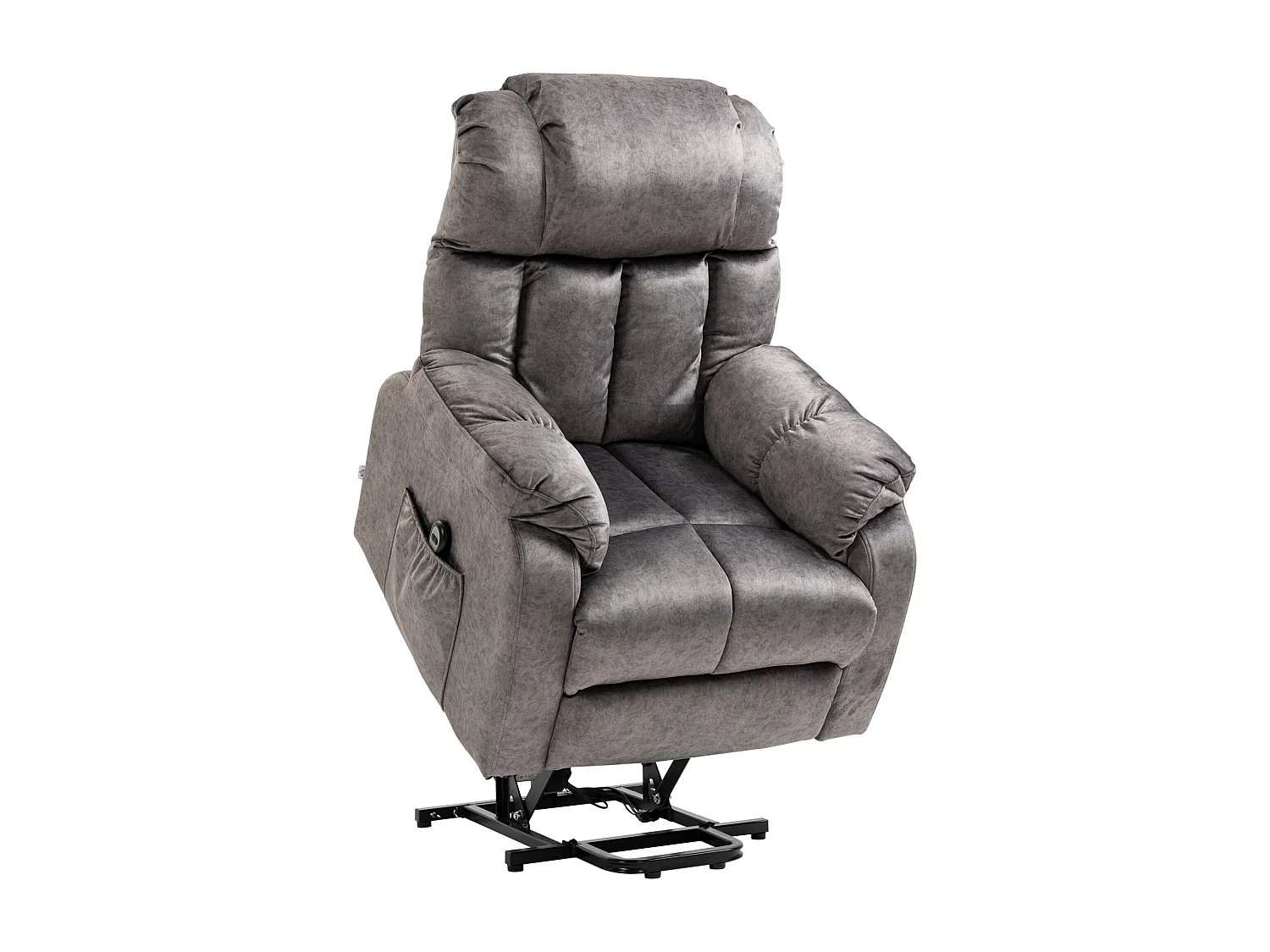 Sillón levanta personas gris 83x91x100 cm HOMCOM