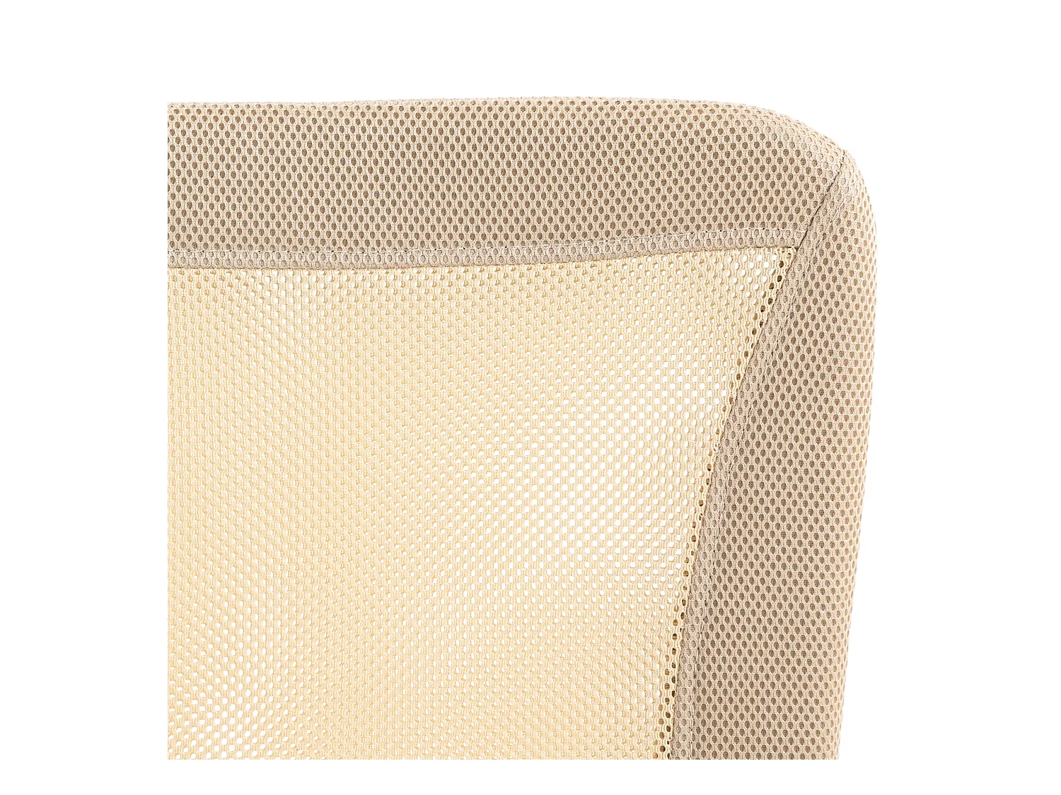 Silla de escritorio Licci Vinsetto altura ajustable beige 90-100x43x56 cm