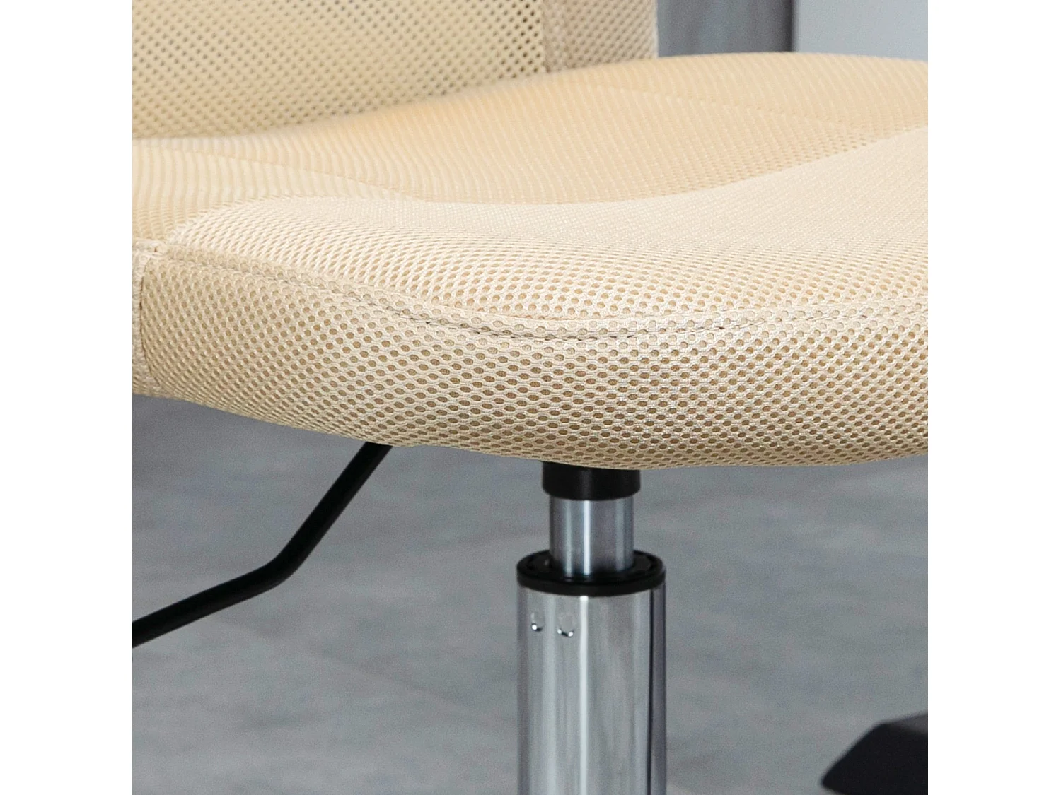 Cadeira de Escritório Giratória Vinsetto com Ajuste de Altura e Design Compacto