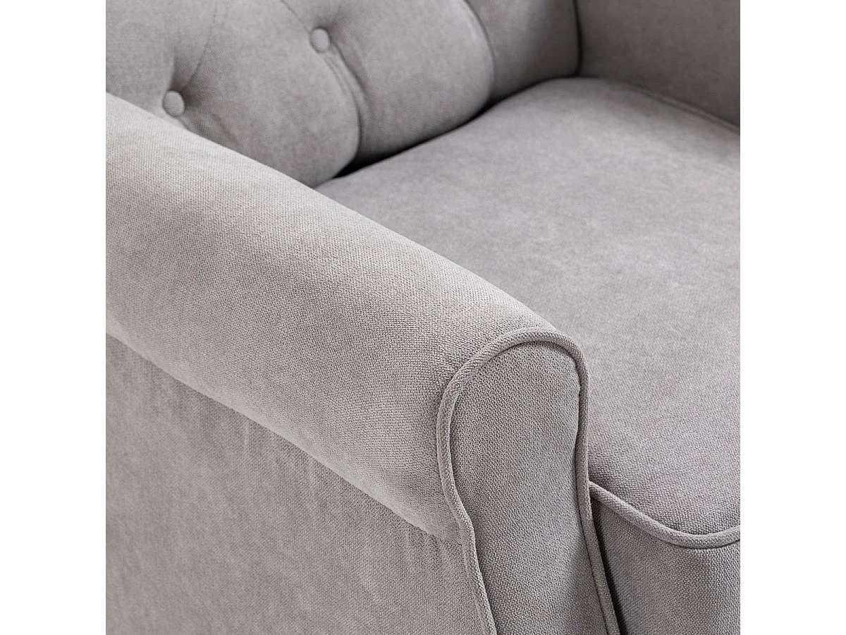 Poltrona Moderna para Sala de Estar e Escritório - Conforto e Estilo com Apoio para Cabeça e Pés