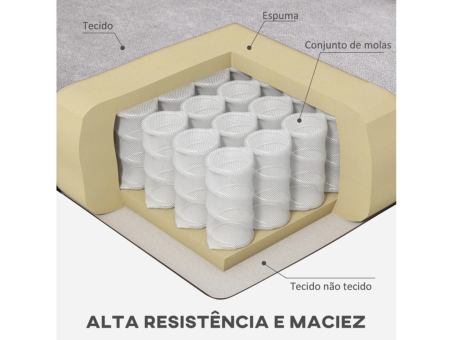 Poltrona Moderna para Sala de Estar e Escritório - Conforto e Estilo com Apoio para Cabeça e Pés