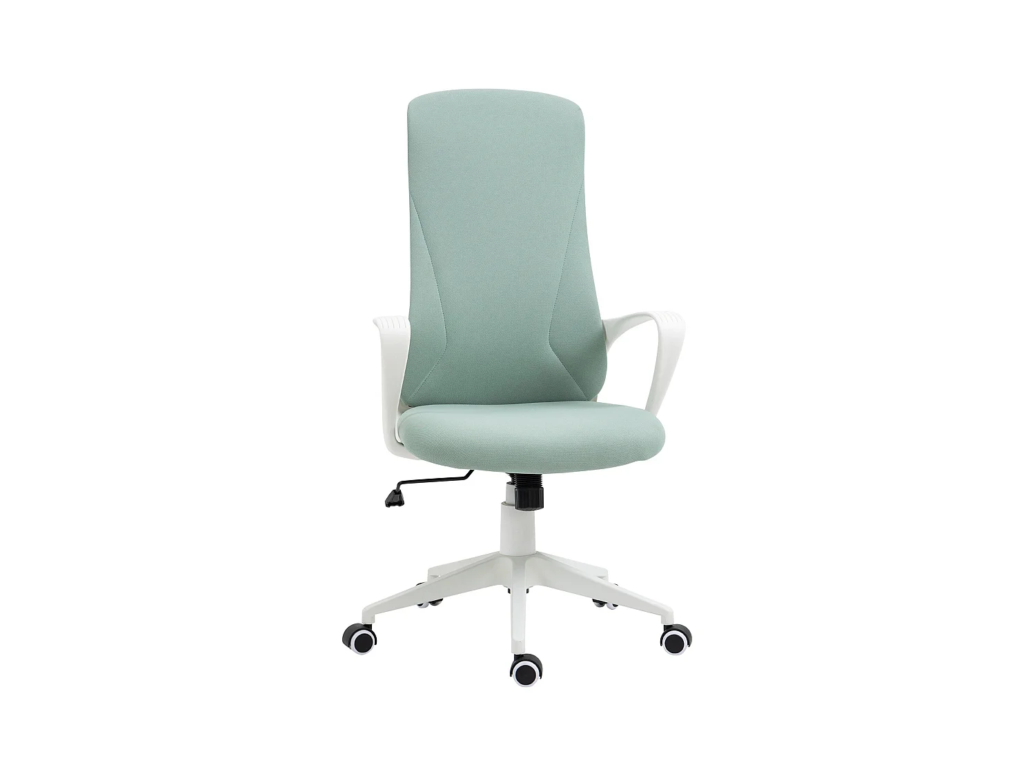 Silla de oficina Porto Vinsetto ajustable basculante verde 110-119,5x62x56 cm