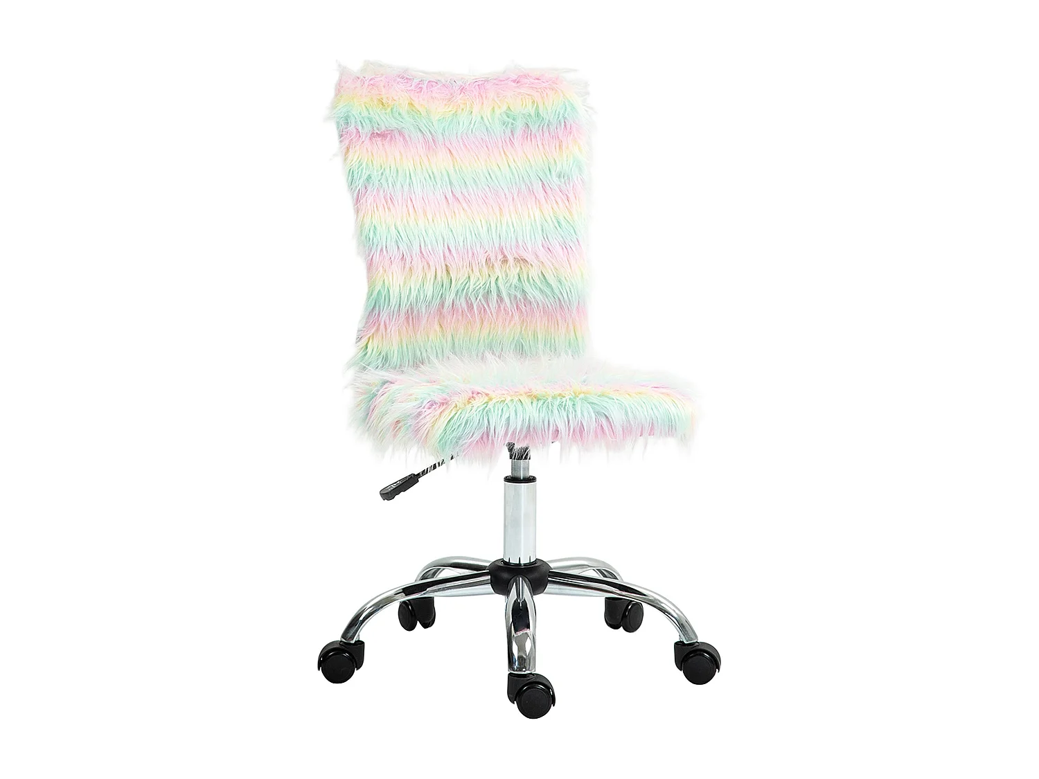 Silla de escritorio Unicornio Homcom altura ajustable 89-99x42x58 cm