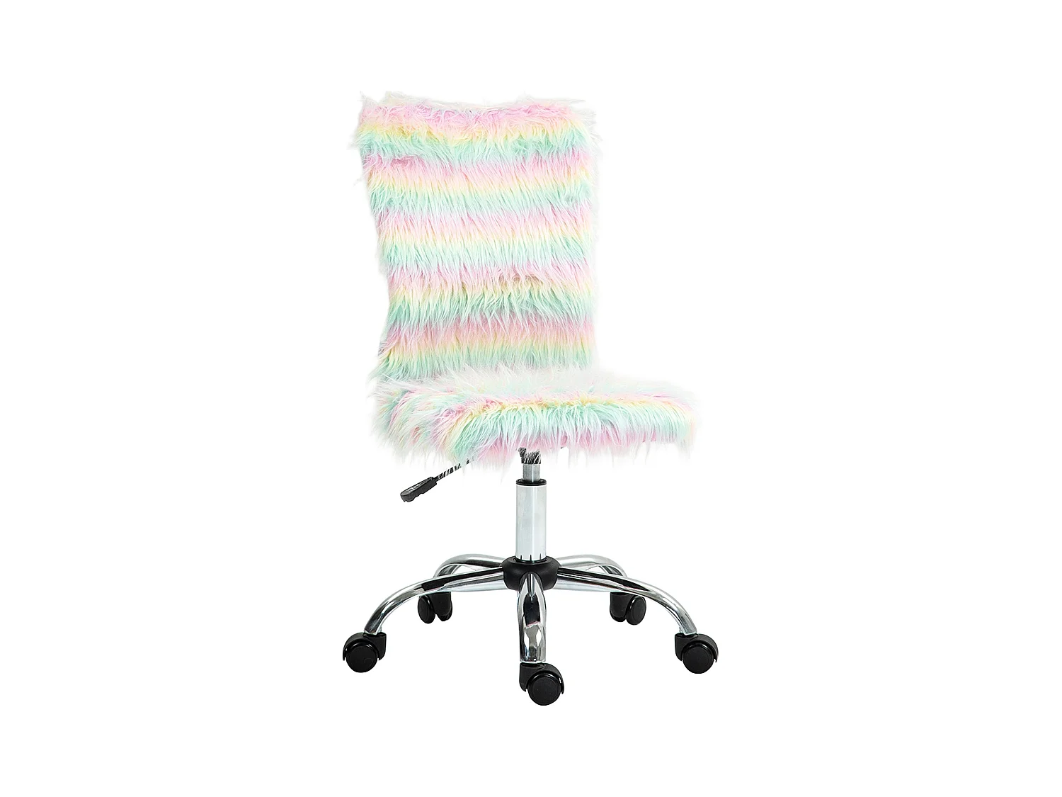 Silla de escritorio Unicornio Homcom altura ajustable 89-99x42x58 cm