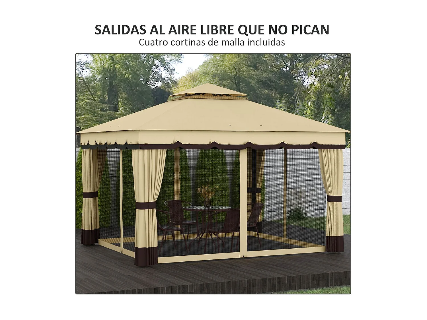 Pérgola de Jardim Forli – Estrutura Resistente e Elegante para Ambientes Externos