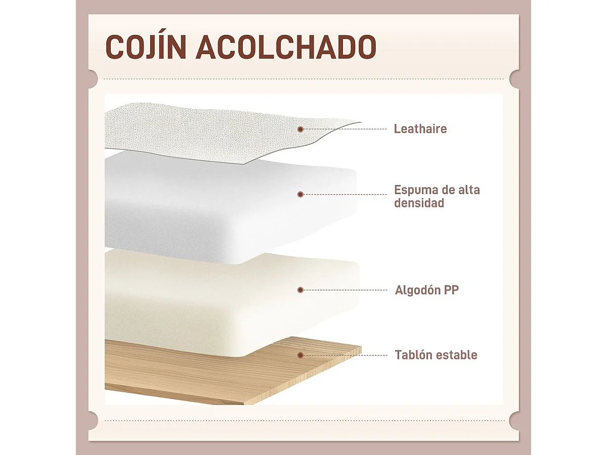 Silla de escritorio Halo Homcom altura regulable + basculante blanco 84-94x65x65 cm