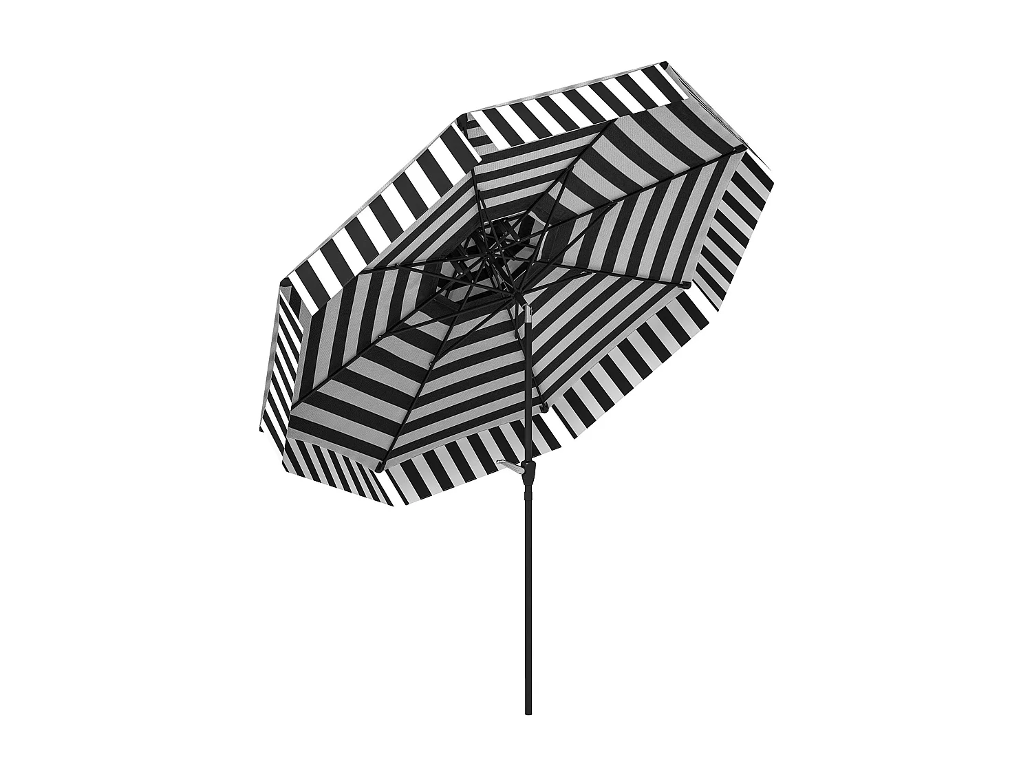 Chapéu de Sol Ajustável de 263 cm para Jardim com Proteção UV 30+