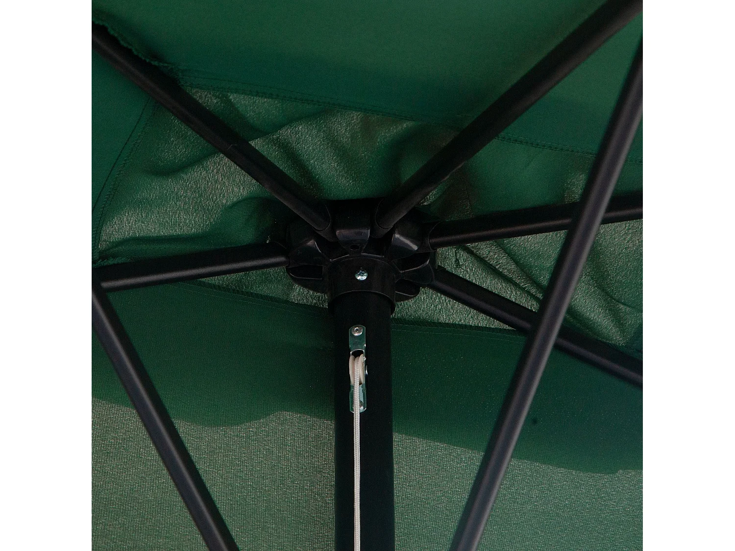 Guarda-Sol Nancy Verde 230x130cm com Tecido Poliéster Anti-UV e Estrutura Resistente