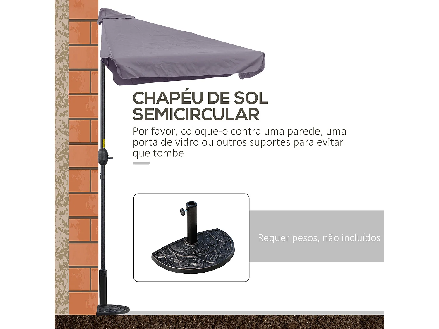 Guarda-Sol Versalhes: Estilo e Proteção UV para Seu Jardim