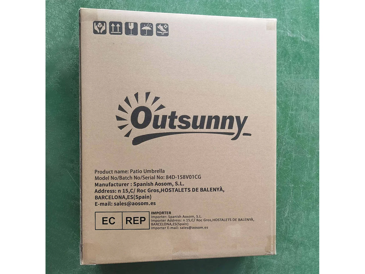 Guarda-sol de Jardim Ancona 300x200 - Proteção UV e Estilo para Espaços Externos