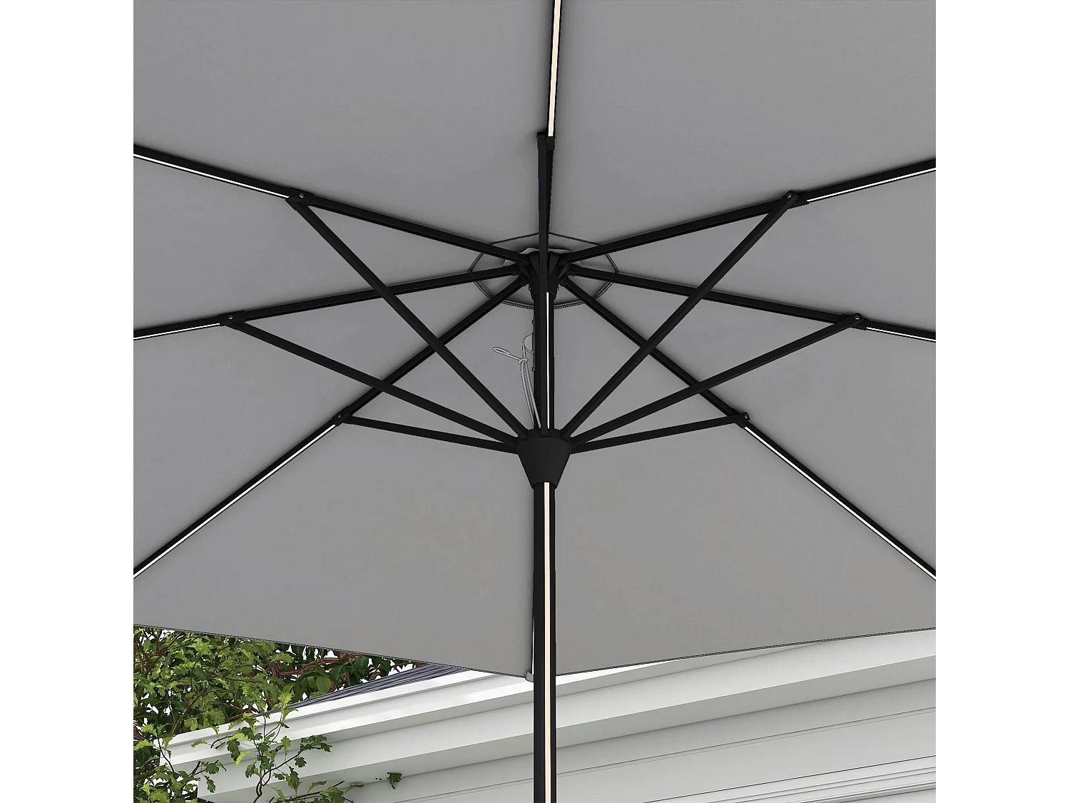 Guarda-sol de Jardim Lugano 265x240 – Elegância e Proteção Solar