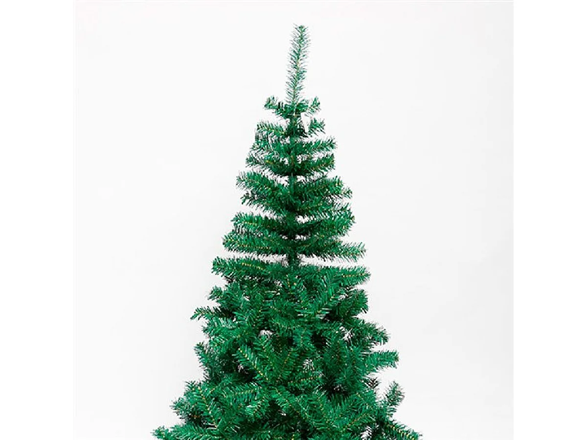 Árbol de navidad 150 cm 450 ramas con base metálica