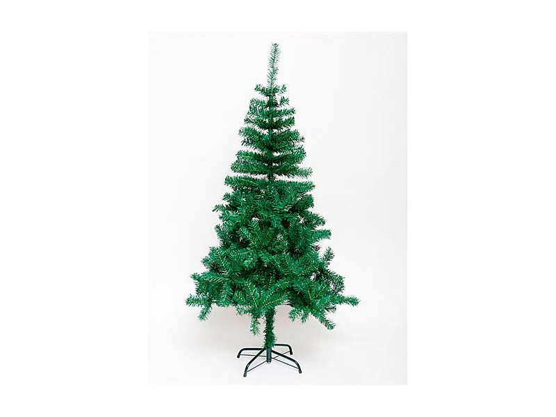Árbol de navidad 150 cm 450 ramas con base metálica