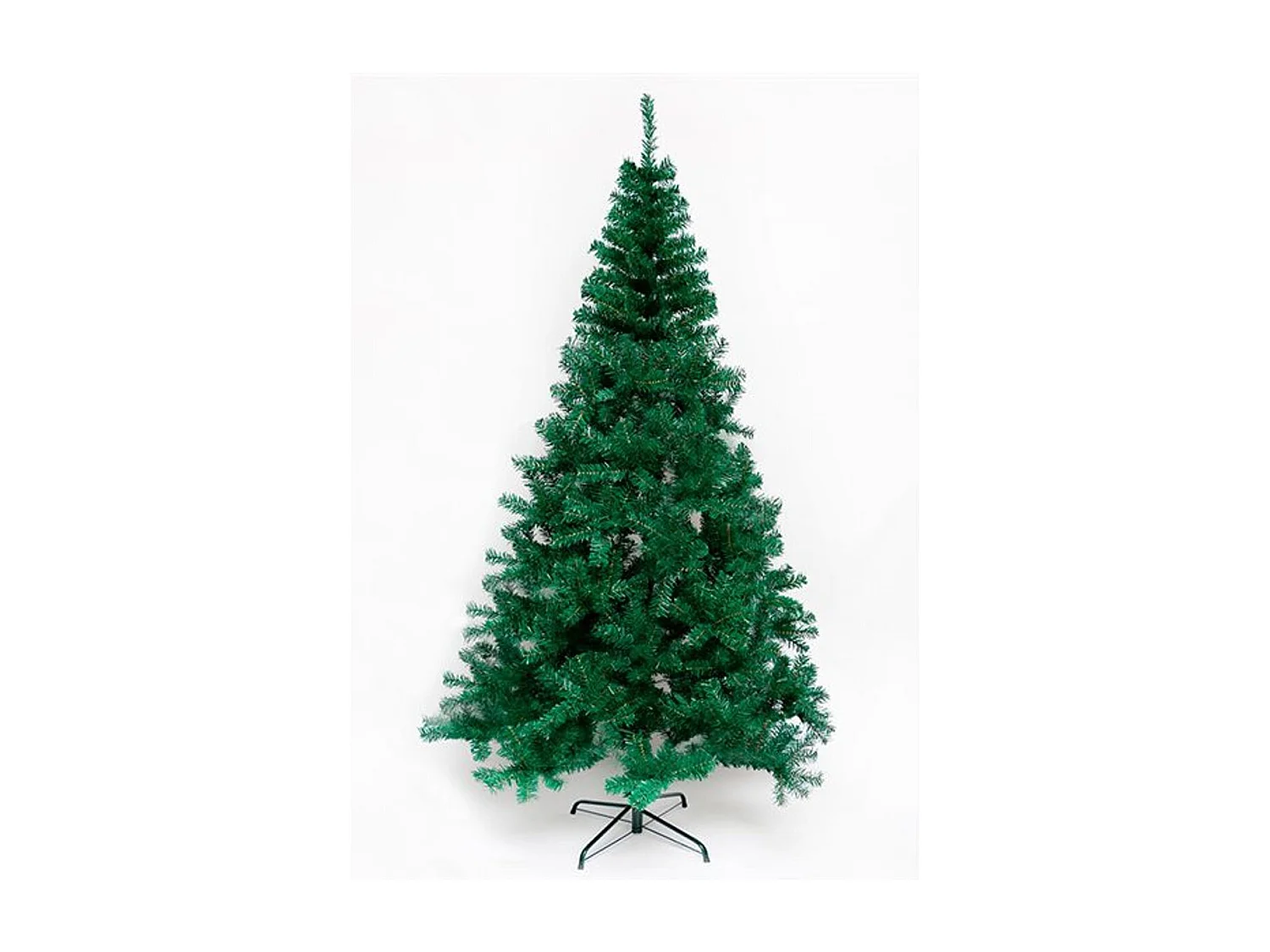 Árbol de navidad 210 cm 900 ramas con base metálica