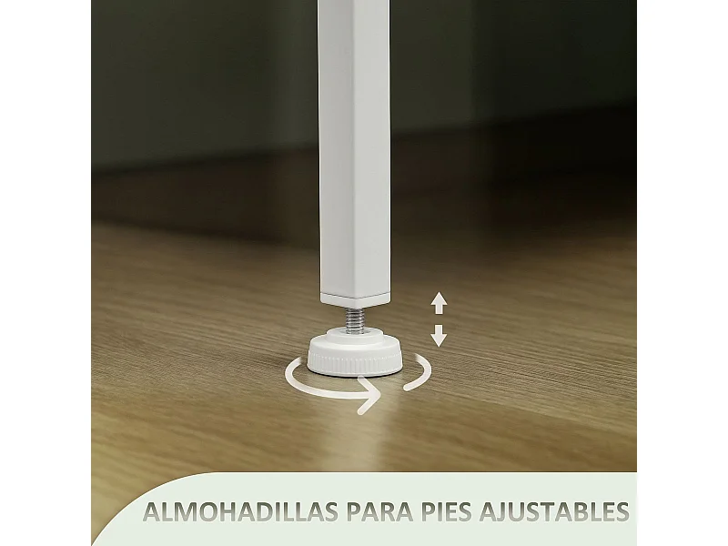 Cómoda Cedro Homcom cajones tela con estación de carga USB-C gris 76x110x30 cm