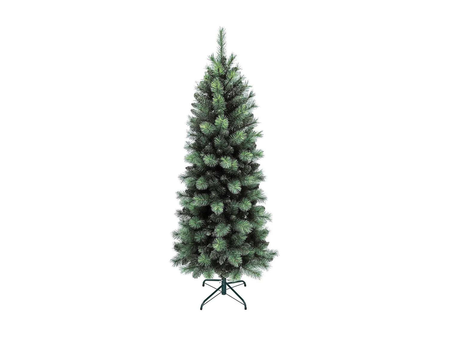 Árbol de Navidad Homcom 528 ramas verde Ø80x180 cm