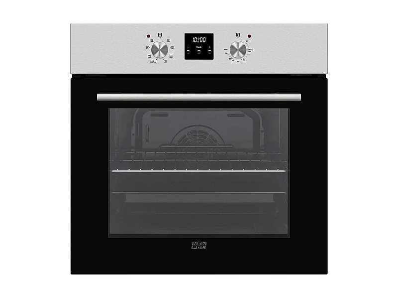 Set horno + vitrocerámica New Pol NVH3Z8P negro/inox
