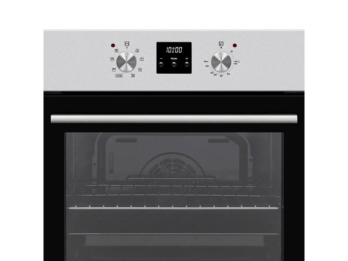 Set horno + vitrocerámica New Pol NVH3Z8P negro/inox