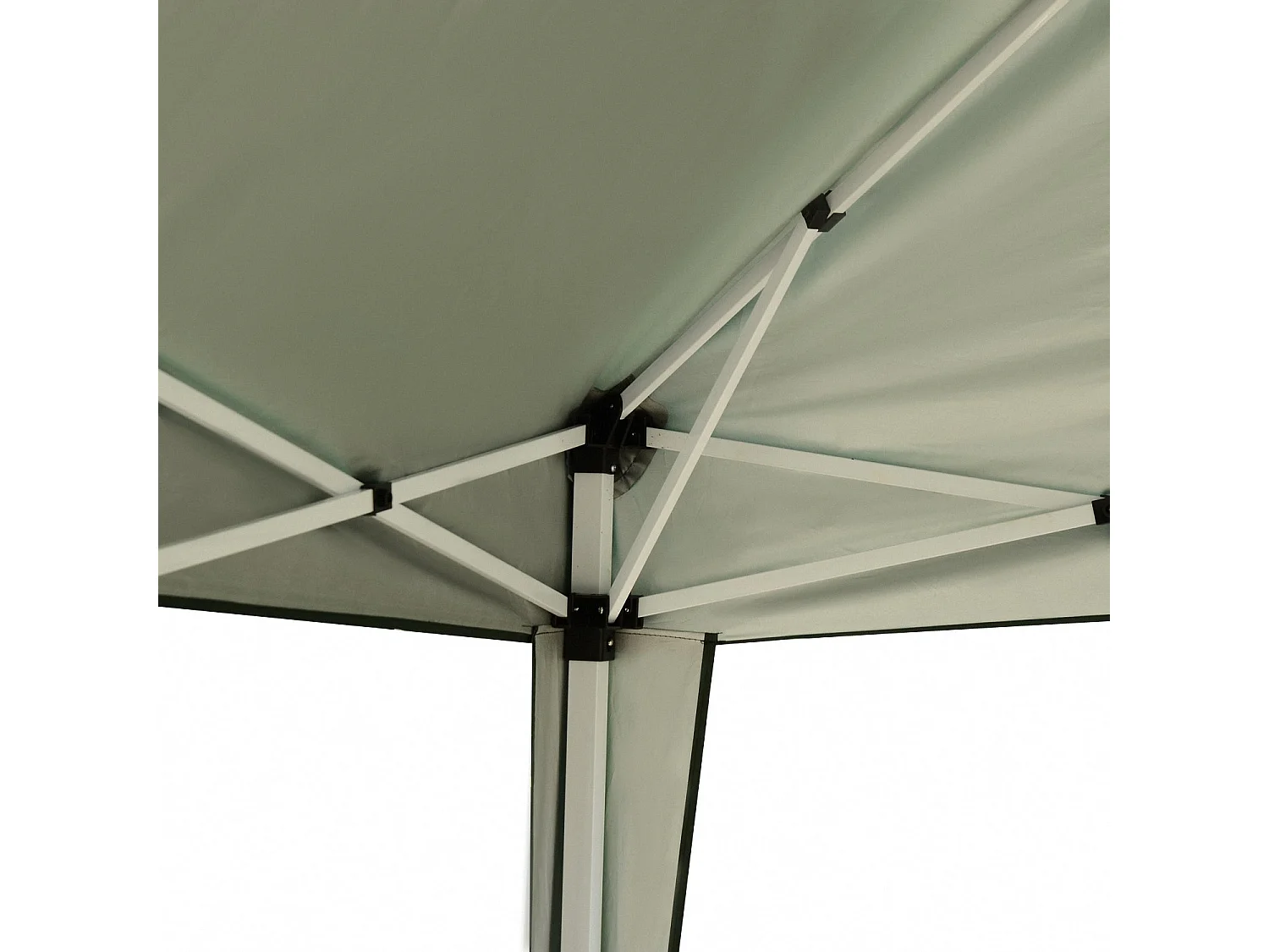Carpa Granada Outsunny Pop-up plegable altura ajustable verde 255x295x295 cm