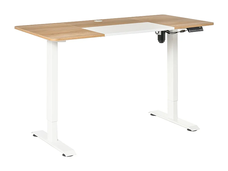 Vinsetto Secretária Elétrica com Ajuste de Altura e 4 Memórias - Ideal para Escritório e Home Office