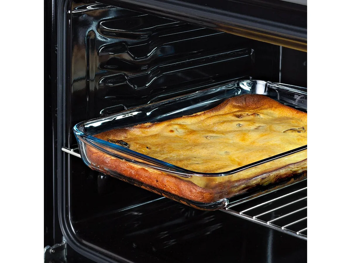 Recipiente Cook&Store PX Pyrex 4,5L con tapa verde 7,4x41x27,5 cm