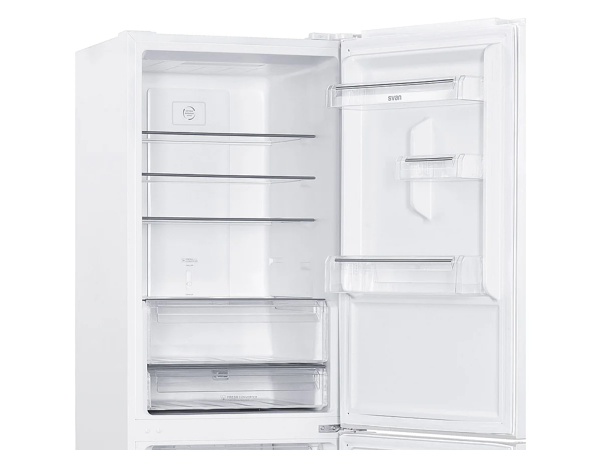 Frigorífico combi Svan SC185600ENF No Frost 323L Multi Air Flow E blanco 185,5 cm