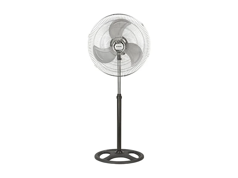 Ventilador de pie Aspes AVP501800OVN 50W 3 velocidades multiposición 3 aspas negro/inox 130 cm