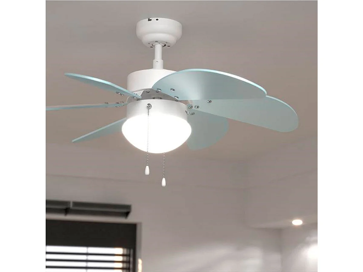 Ventilador de techo EnergySilence Aero 3600 Vision Sky 50W 3 velocidades azul