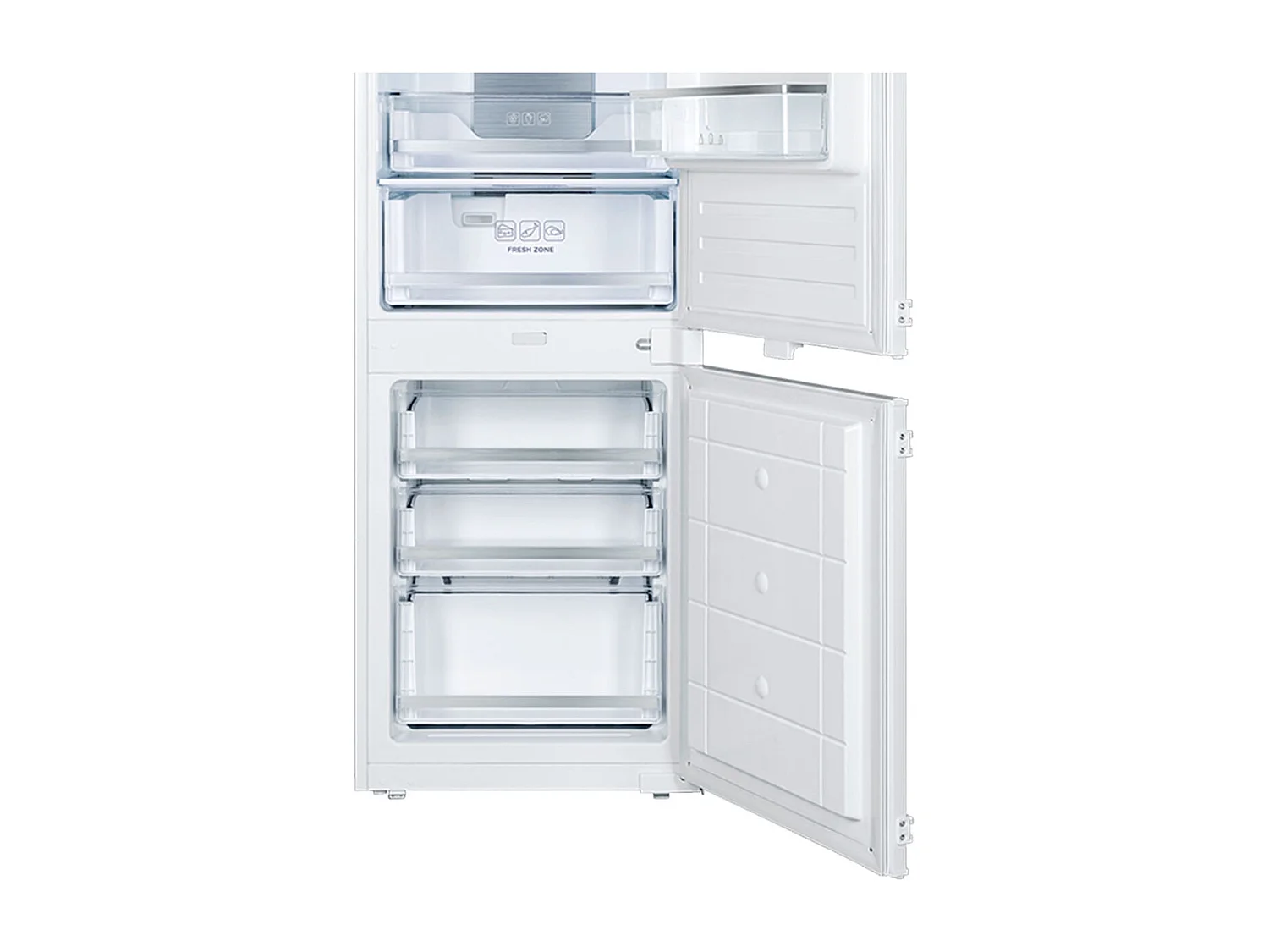 Frigorífico combi integrable Infiniton FGC-BB178 No Frost Metal 244L E blanco 176,9 cm