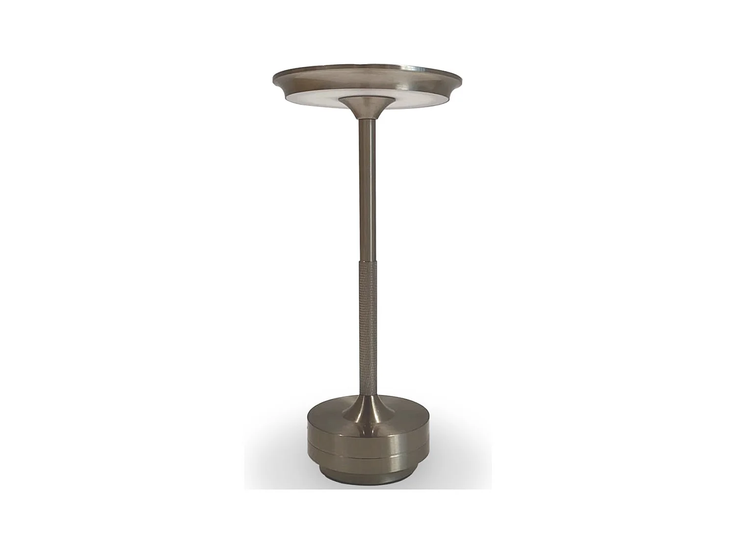 Lampe de table LED portable – rechargeable par USB – Yurea Argenté