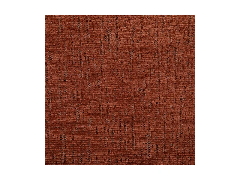 Canapé d'angle réversible 3p convertible tissu terracotta – WILSON