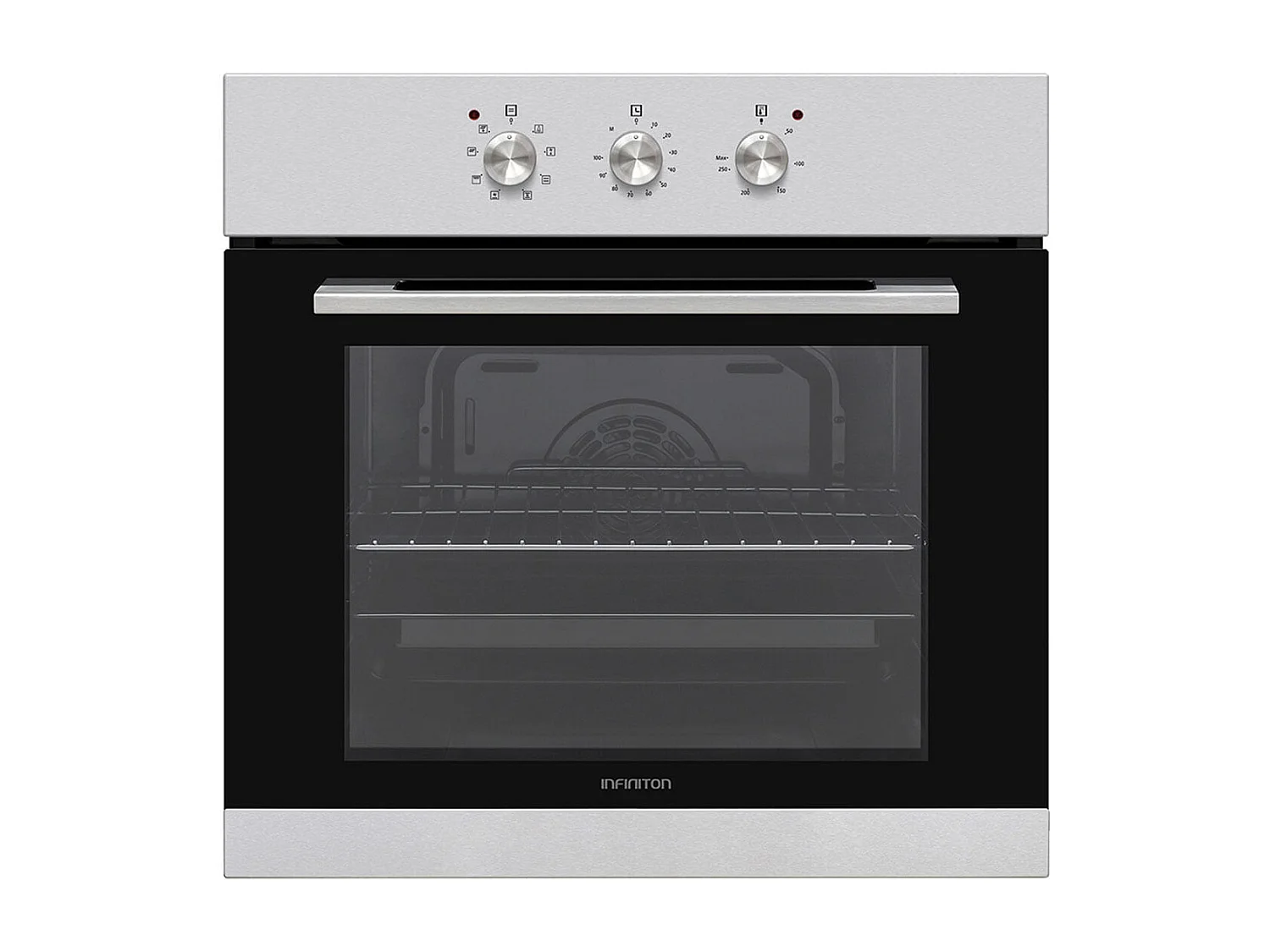 Horno Infiniton B698 3000W 60L 8 funciones A inox 59,5 cm