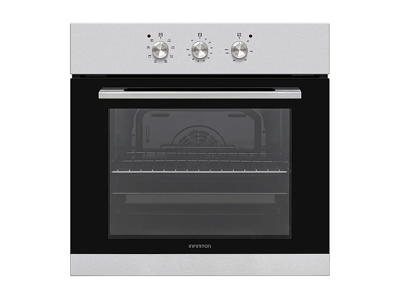 Horno Infiniton B698 3000W 60L 8 funciones A inox 59,5 cm