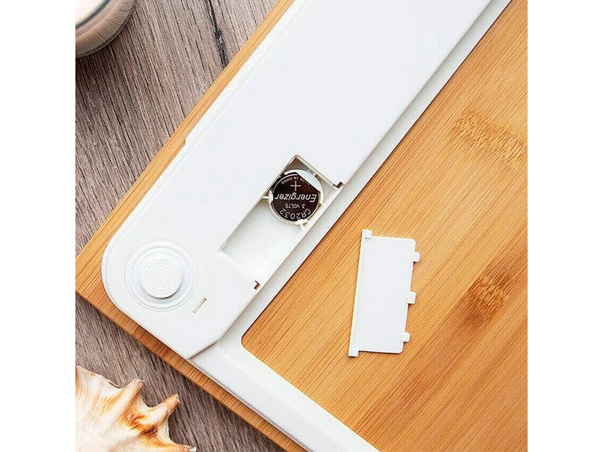 Báscula baño Cecotec Surface Precision 9300 Healthy bambú