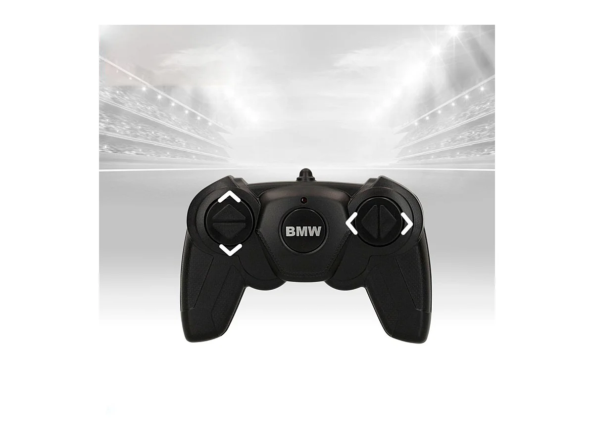 Coche teledirigido BMW M4 CSL Rastar con mando +6A negro 8,5x30x13 cm