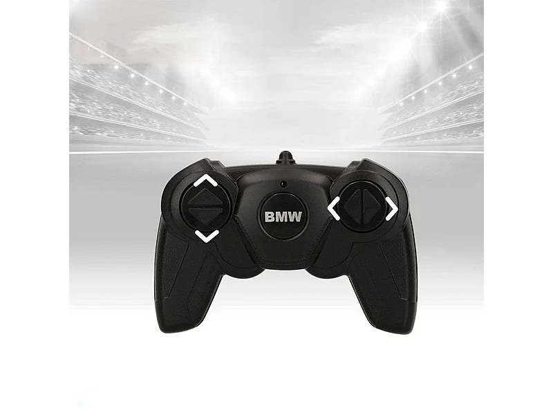 Coche teledirigido BMW M4 CSL Rastar con mando +6A negro 8,5x30x13 cm