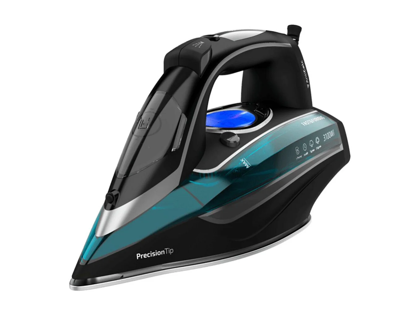 Plancha de vapor Cecotec Fast&Furious 6060 Ultra 3100W 75 g/min negro