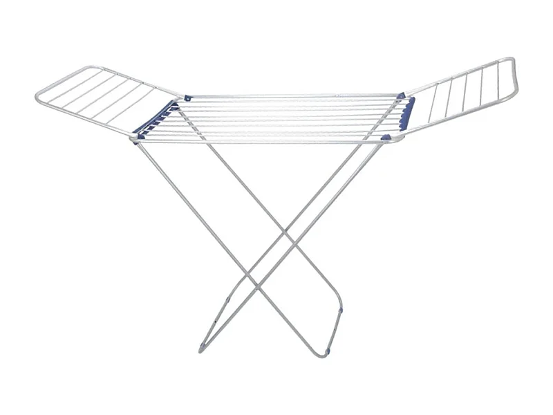 Tendedero Capri alas abatibles diseño plegable gris 200 cm