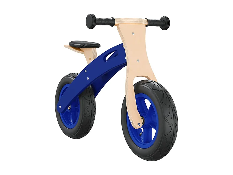 Vidaxl bicicleta sin pedales para niños con neumaticos  azul