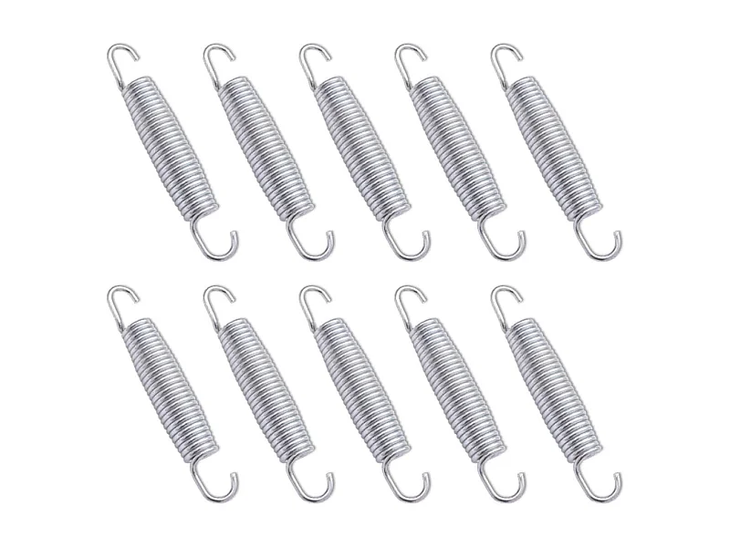 Pacote de 10 Molas para Trampolim 200 N - Duráveis e Resistentes