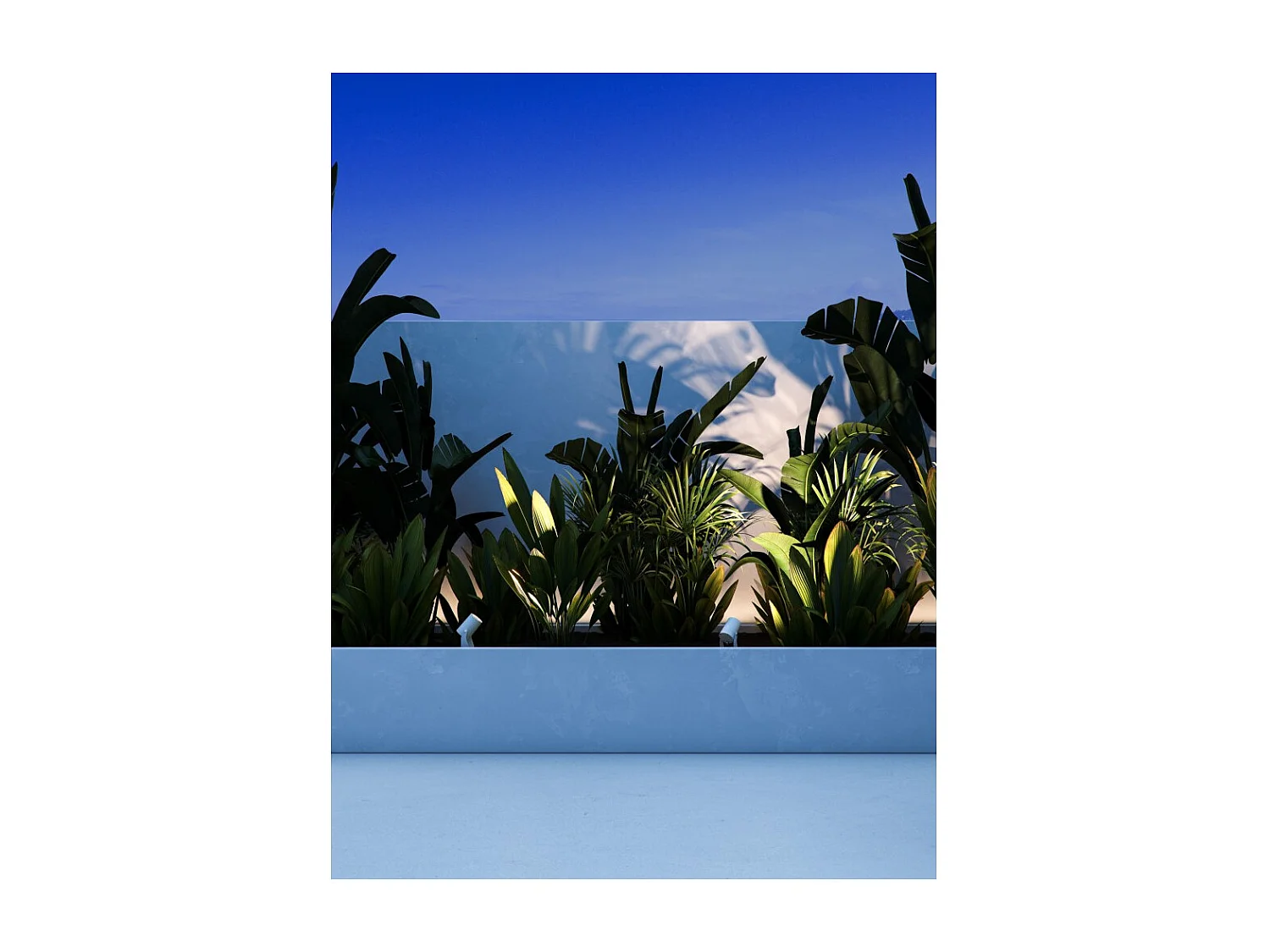 Sair XL - Faro a led a picchetto rotondo 20W IP65 Bianco 3000K - Luce da giardino per piante o siepe h38cm - Beneito faure