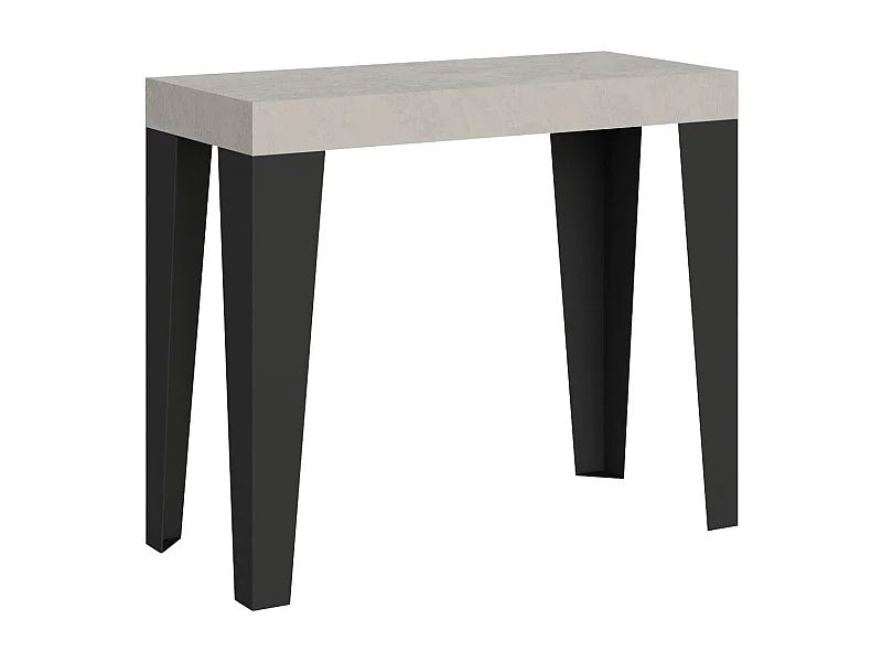 Stół konsolowy rozkładany 90x40/196 cm Flame Small kaszmirowy