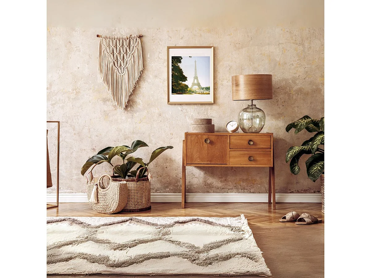 Print de paisaje ciudad decorativo Paris 50x50 cm