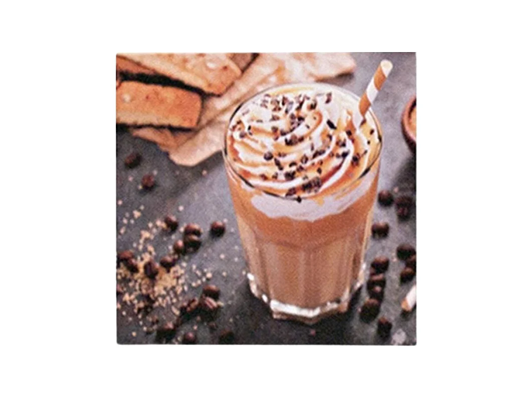 Print decorativo café batido 28x28x1,5 cm